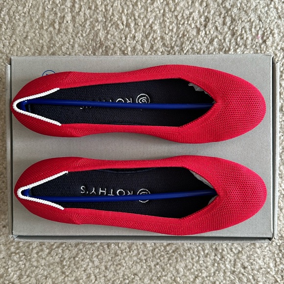 Rothy's Shoes - Rothy's Red Flats